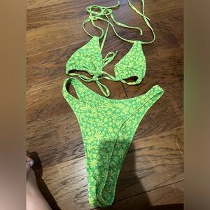 Kulani green bikini